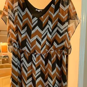 Chevron Women’s Dress